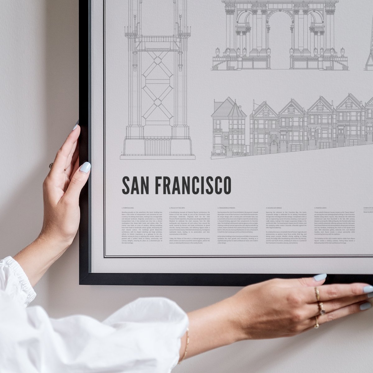 Affiches de Iconics of San Francisco | WIJCK.